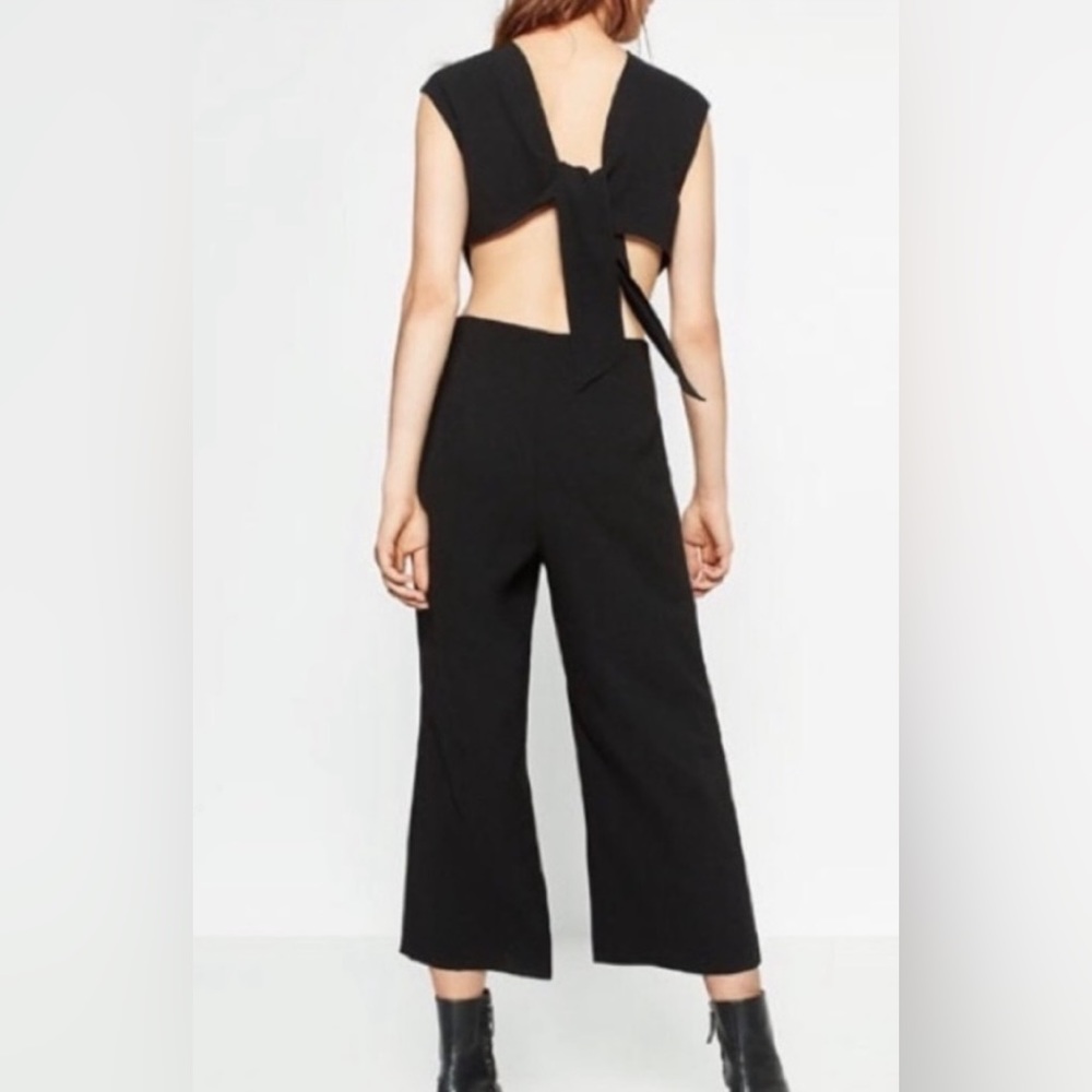 Zara black jumpsuit